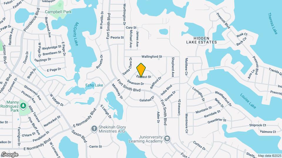 2067 Everest St Map and Location Details