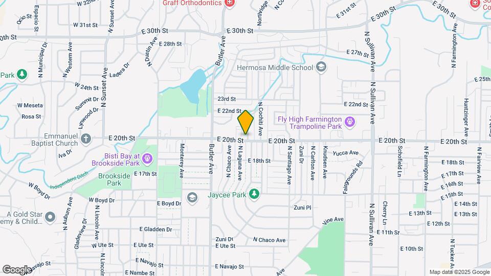 2001 Mesa Verde Ave Map and Location Details