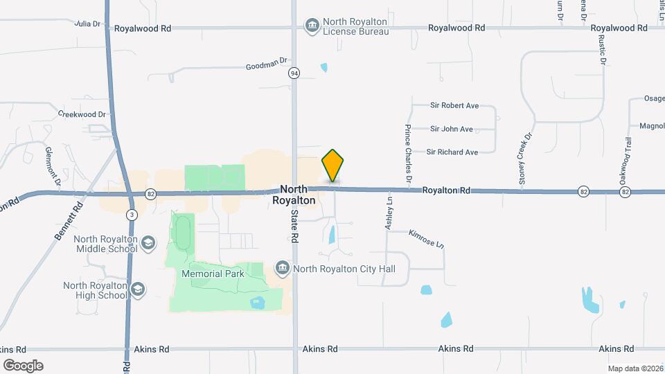 5200 Royalton Rd Map and Location Details