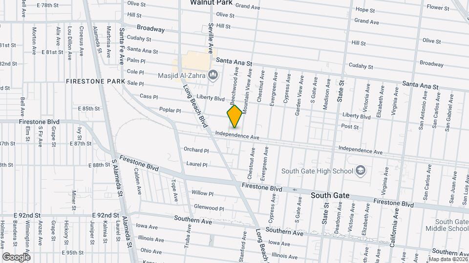 2813 Independence Ave Map and Location Details