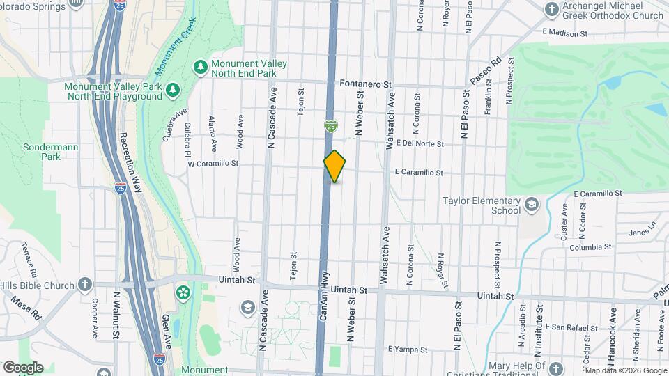 1507 N Nevada Ave Mapa y Detalles de la Ubicación