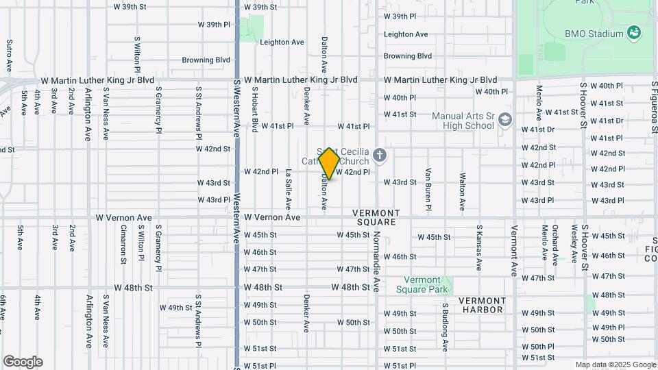 4268 Dalton Ave Mapa y Detalles de la Ubicación