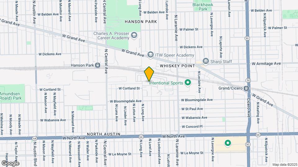 5337 W Galewood Ave Map and Location Details