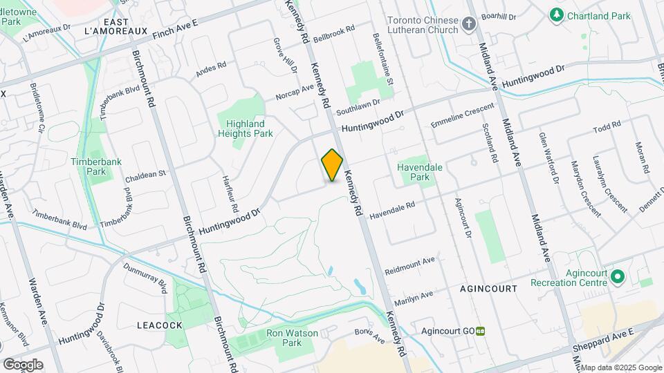 33 Kilchurn Castle Dr Map and Location Details