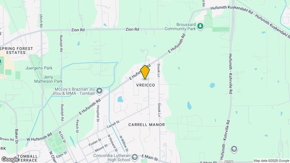 1201 Lovett St Map and Location Details