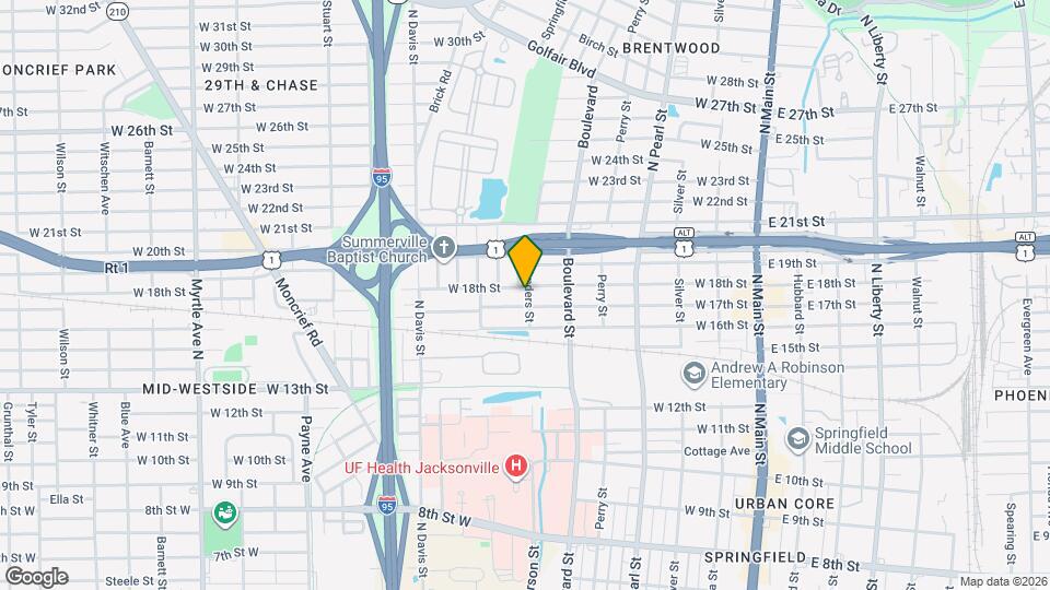 604 W 18th St, Unit 2 Mapa y Detalles de la Ubicación