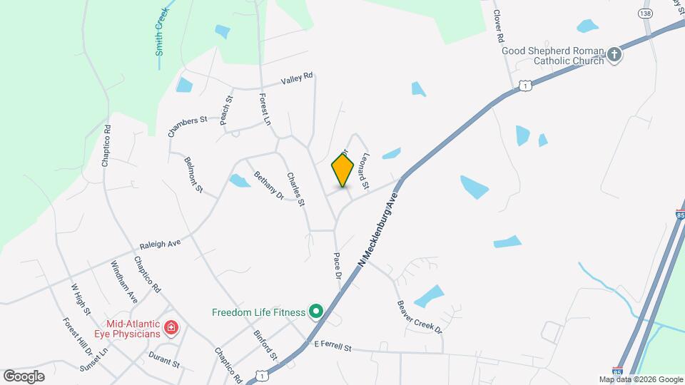 1012 Stockley St Map and Location Details