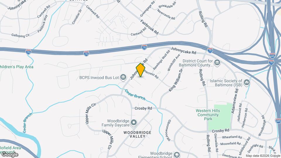 7 Randolph Springs Ct Map and Location Details