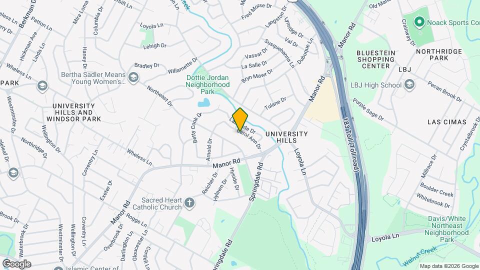 3209 Carol Ann Dr Map and Location Details