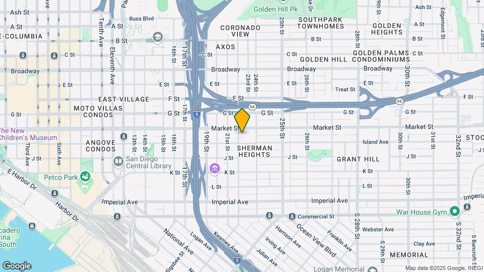541-561 22nd St Map and Location Details