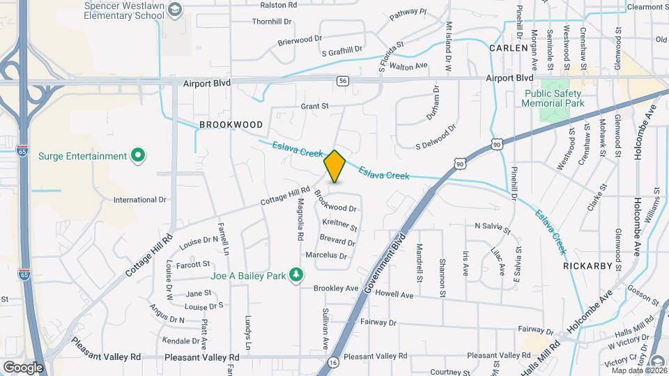 2766 N Barksdale Dr Map and Location Details