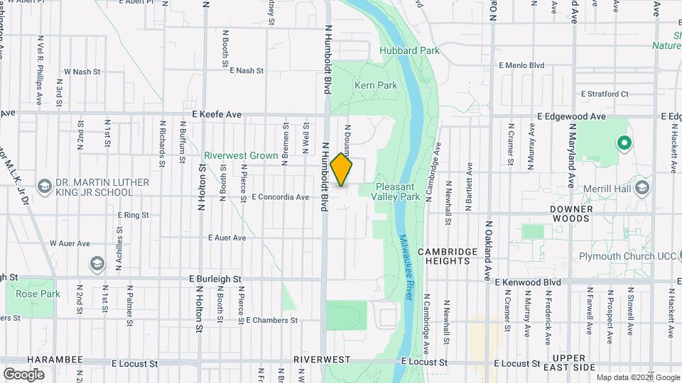 3309 N Dousman St Map and Location Details
