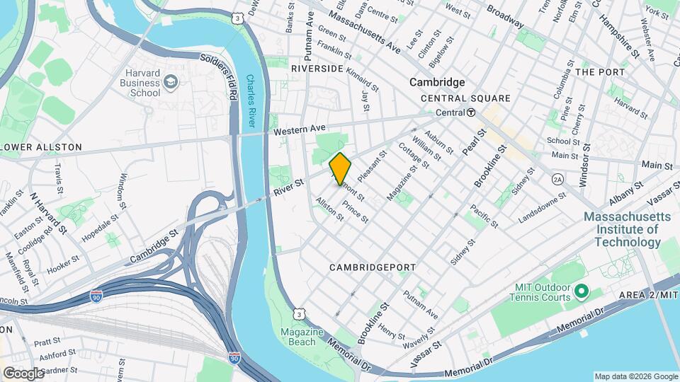 12 Andrew St, Unit #2 Map and Location Details