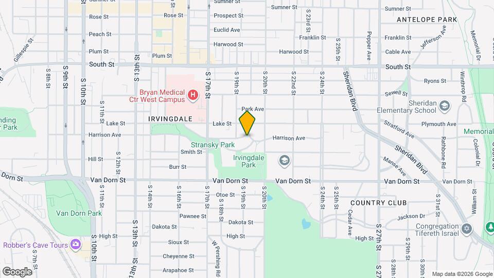 2551 Worthington Ave Map and Location Details