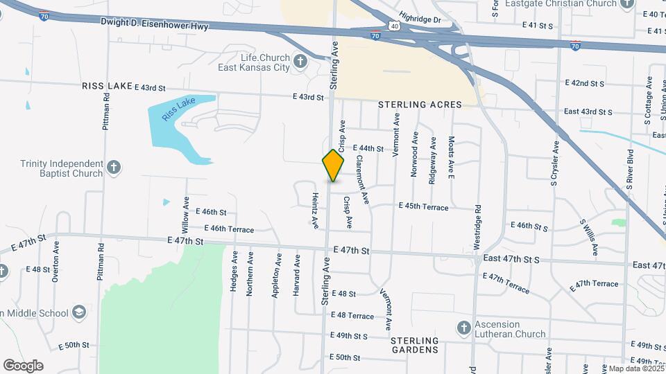 4433 Sterling Ave Map and Location Details