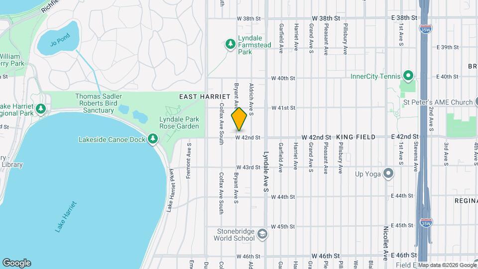 822 W 42nd St Map and Location Details