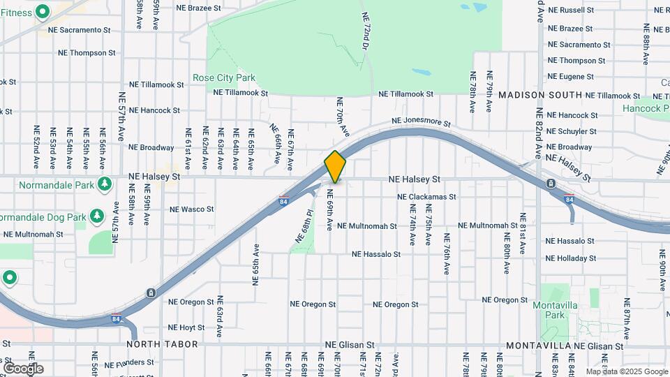 1410 NE 69th Ave Map and Location Details