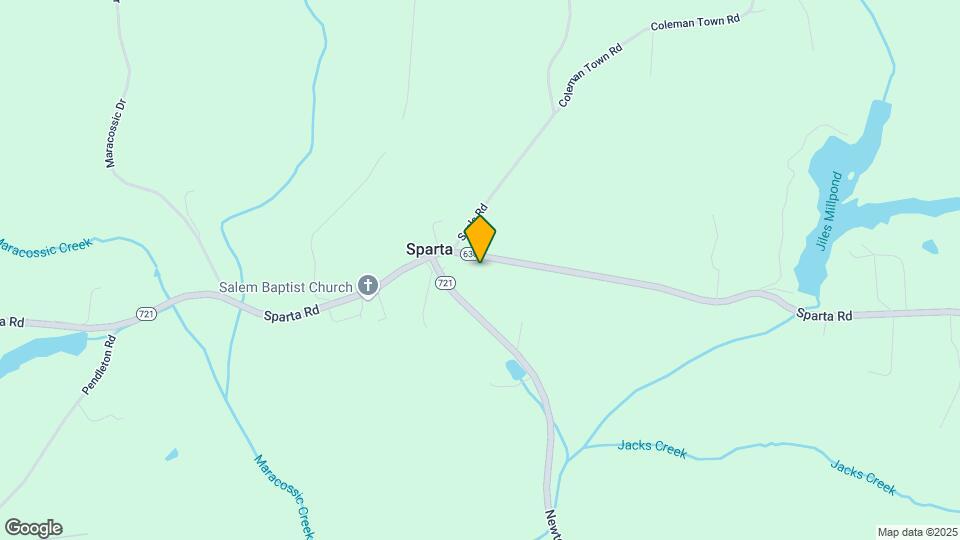 24190 Sparta Rd Map and Location Details