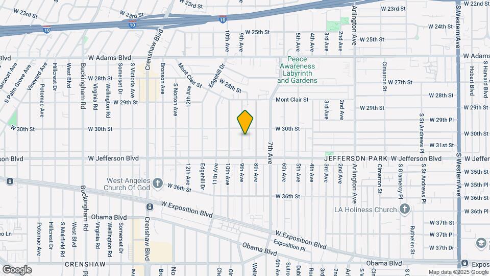 3018 9th Ave Mapa y Detalles de la Ubicación
