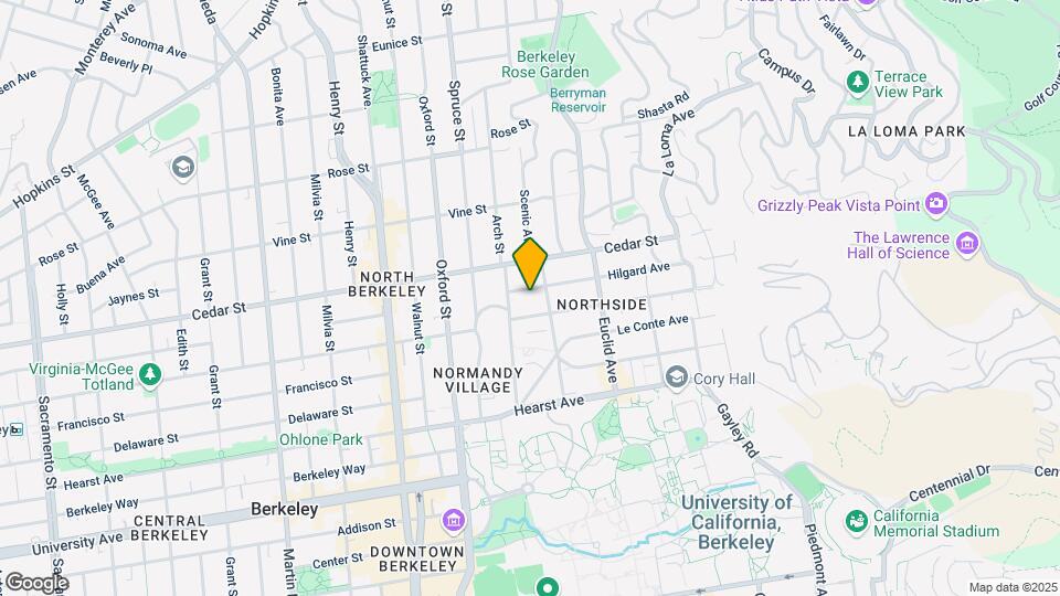 2342 Hilgard Ave, Unit 2342 Map and Location Details