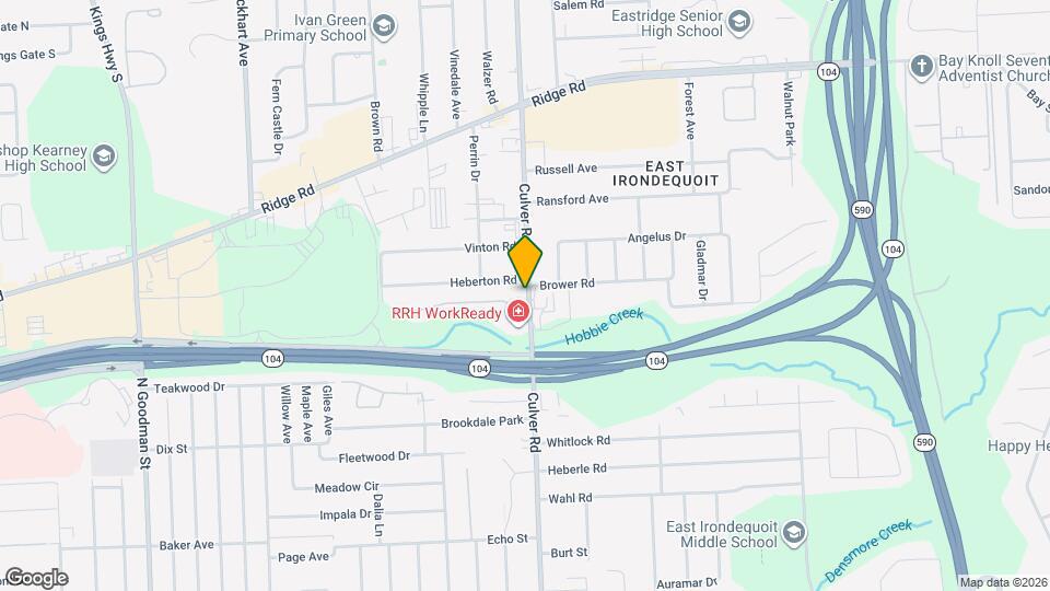 Culver Terrace Apartments Inc Map and Location Details