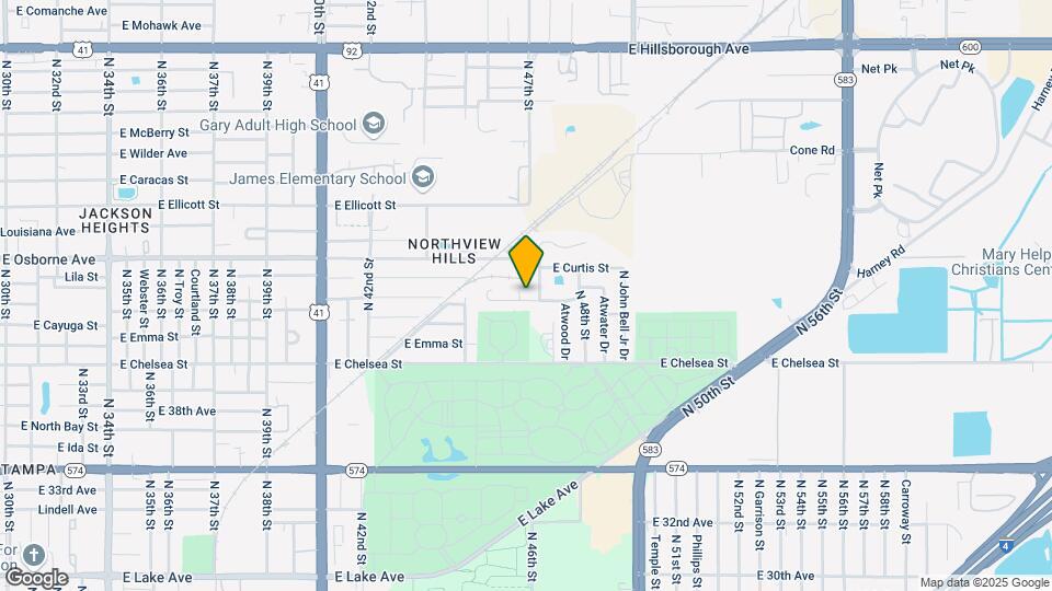 4601 Ashmore Pl Map and Location Details