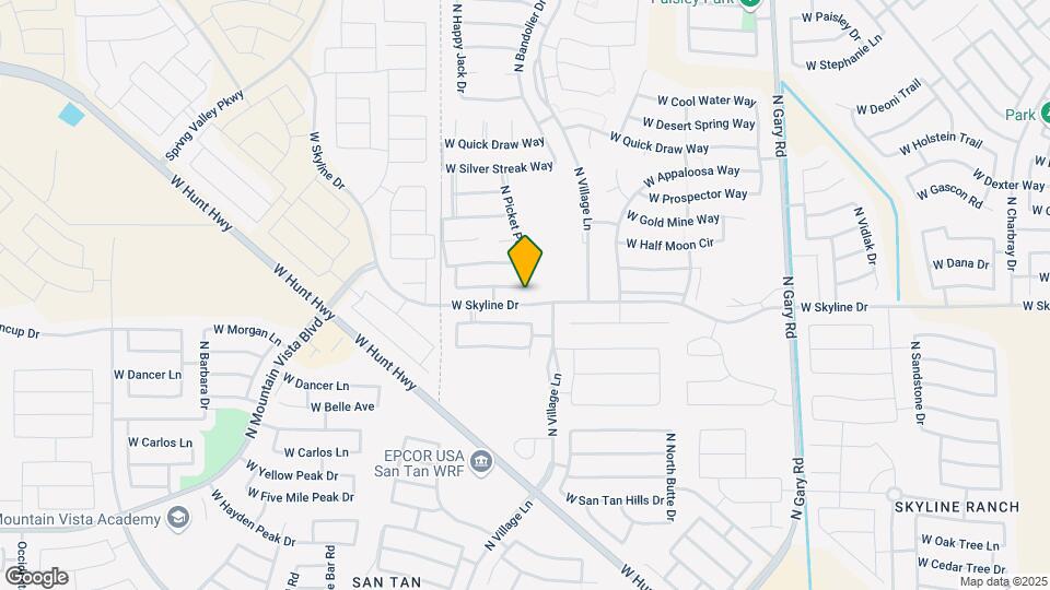 2415 W Wrangler Way Map and Location Details