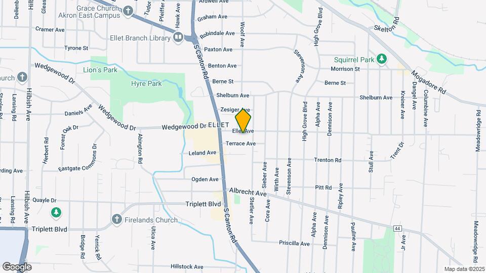 2632 Ellet Ave Map and Location Details