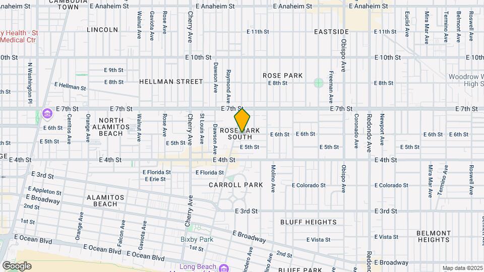 2320 E 6th St Map and Location Details