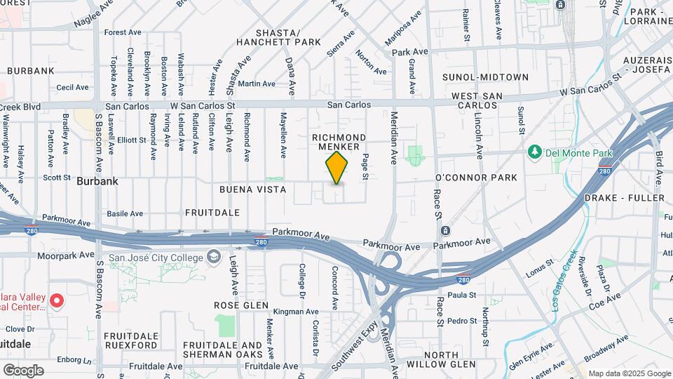 515 S Willard Ave Map and Location Details