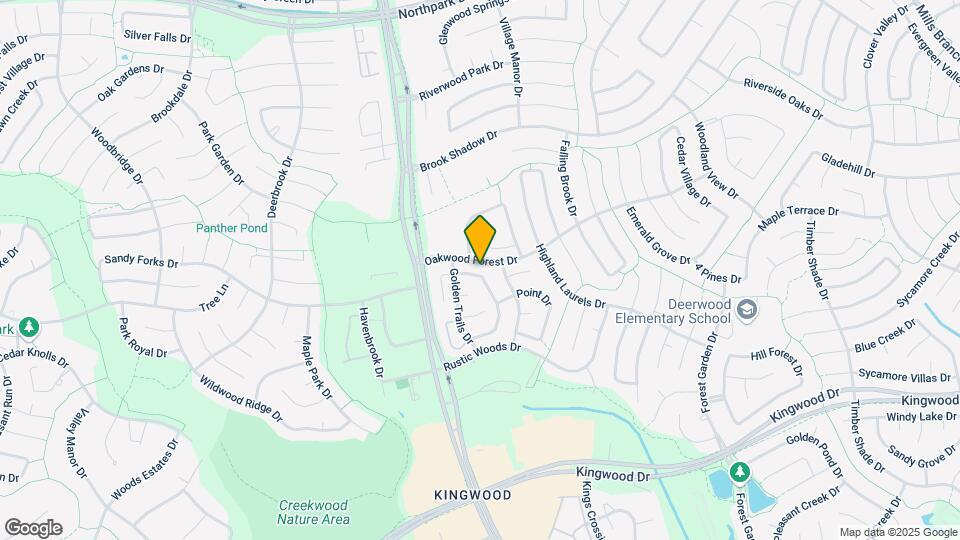3506 Cape Forest Dr Map and Location Details