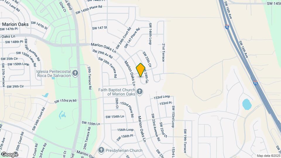 14935 SW 24th Cir Map and Location Details