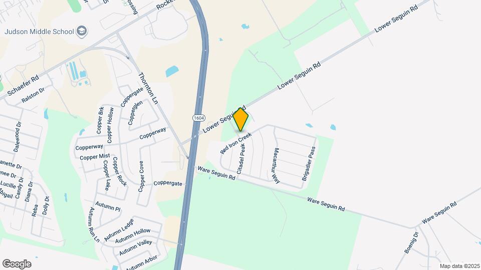 10047 Red Iron Creek Map and Location Details