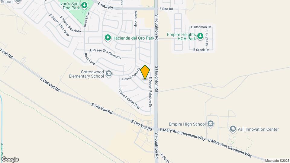 10229 E Prospect Vista Way Map and Location Details