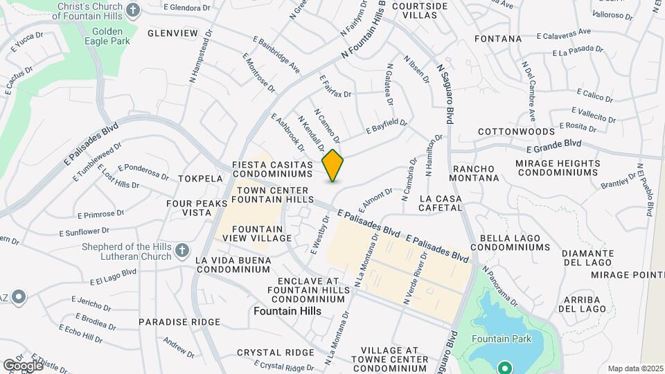 16626 E Westby Dr, Unit FH Map and Location Details