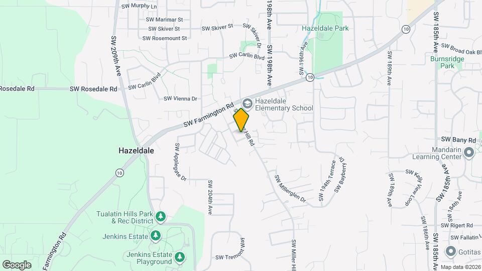 20149 SW Georgene Ct Map and Location Details