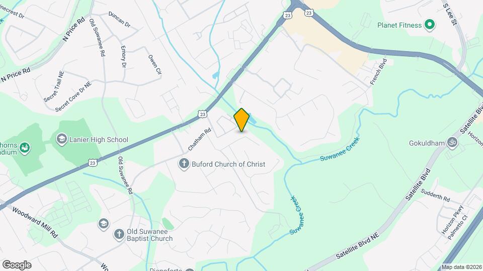 1326 Castleberry Dr Map and Location Details