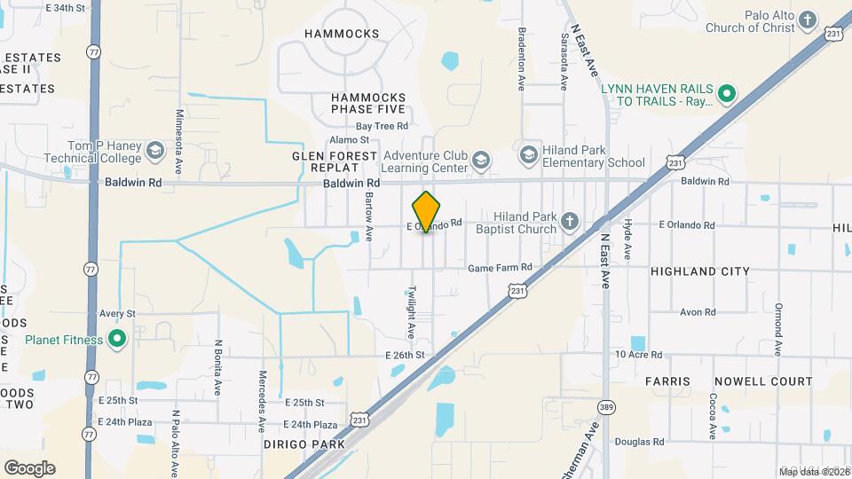 2828 La Mesa Ave Map and Location Details