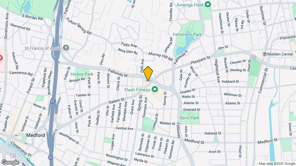 464 Salem St, Unit 7 Map and Location Details