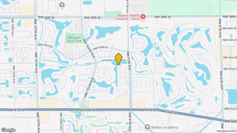 4970 NW 97th Pl Map and Location Details