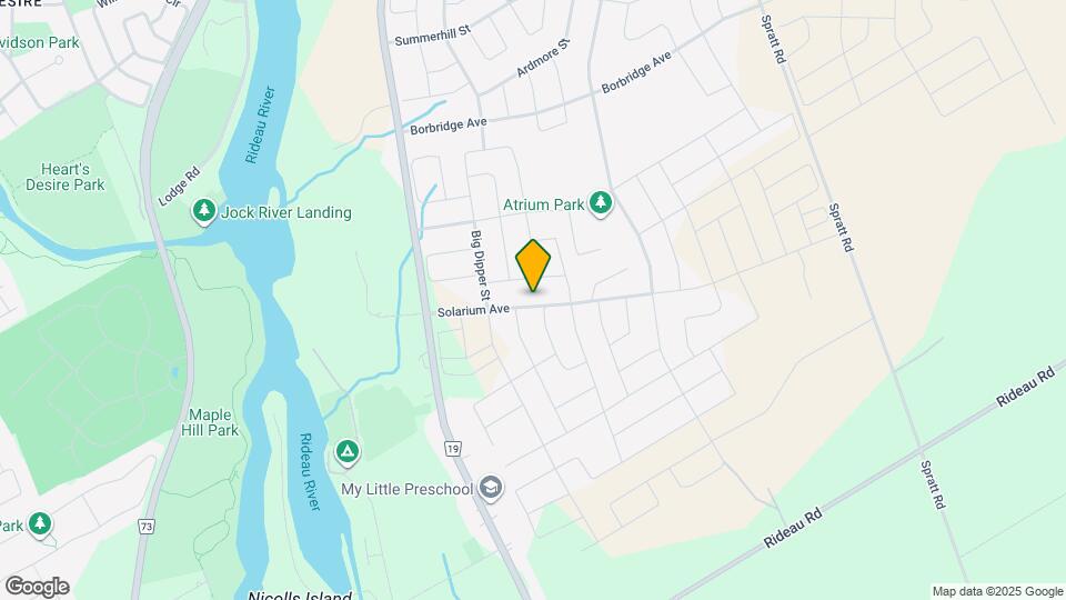 870 Solarium Ave Map and Location Details