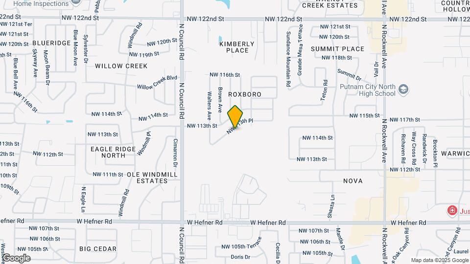 7702 NW 113th Pl Map and Location Details