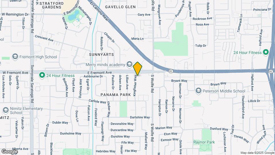 Cupertino Villas Map and Location Details