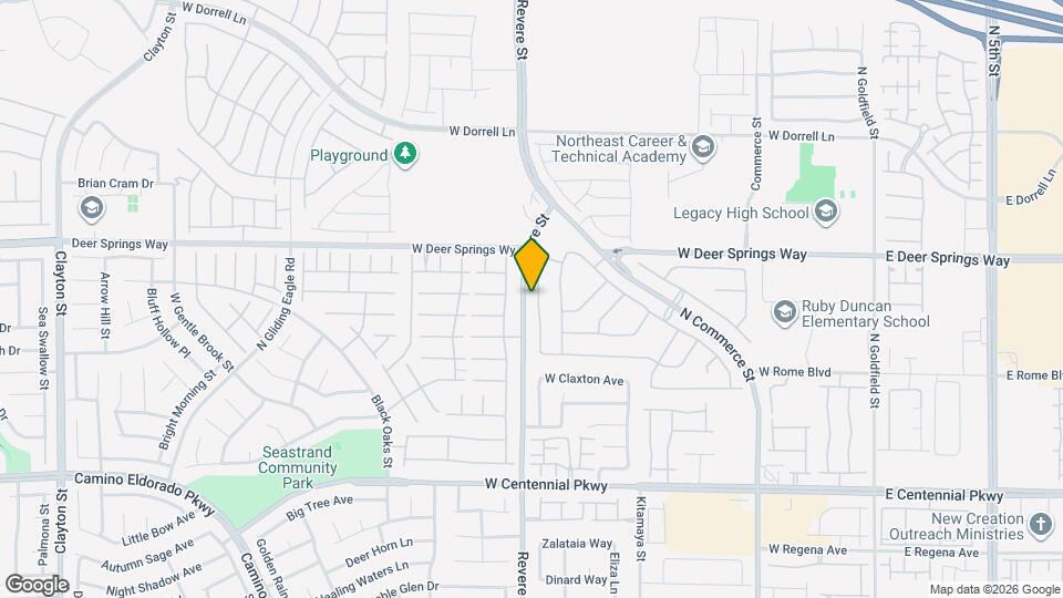 6713 Petrified Forest St Map and Location Details