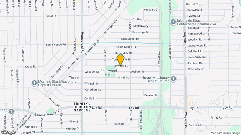 7418 Bywood St Mapa y Detalles de la Ubicación