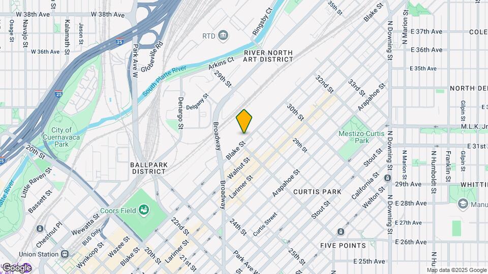 2715 Blake St Map and Location Details