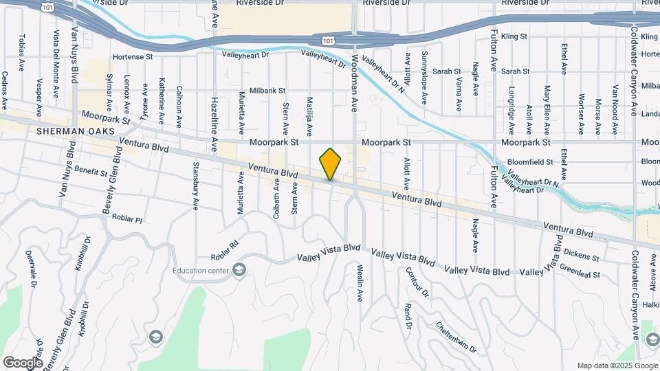 13750 Ventura Blvd Map and Location Details