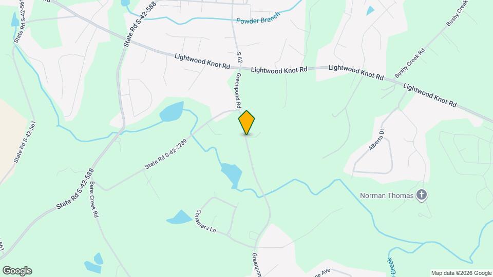 3949 Greenpond Rd Map and Location Details