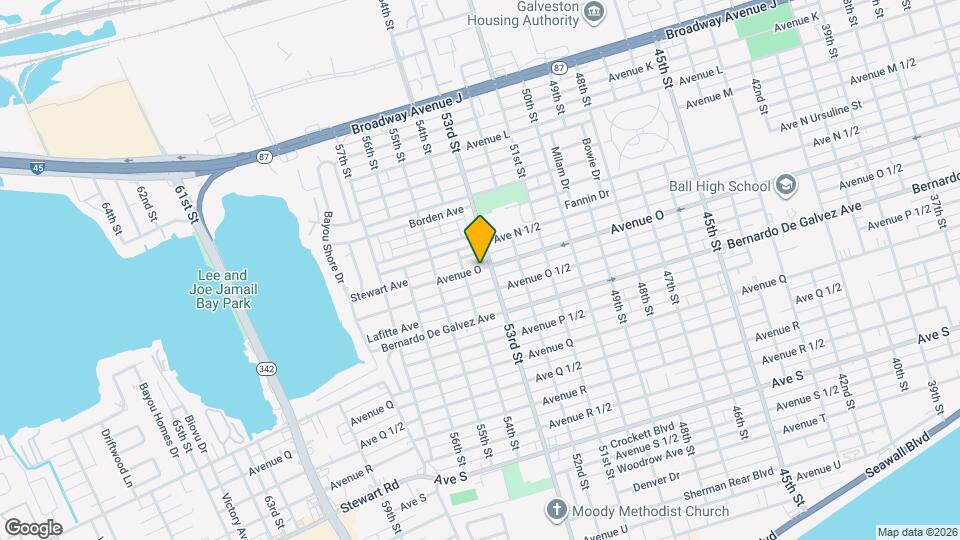 5311 O Ave Map and Location Details