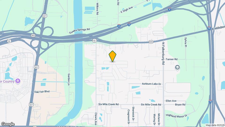 9402 Paradise Dr Map and Location Details
